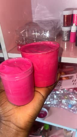 Effective pink lip balm