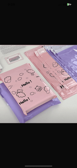 Hello sealable mailer bag